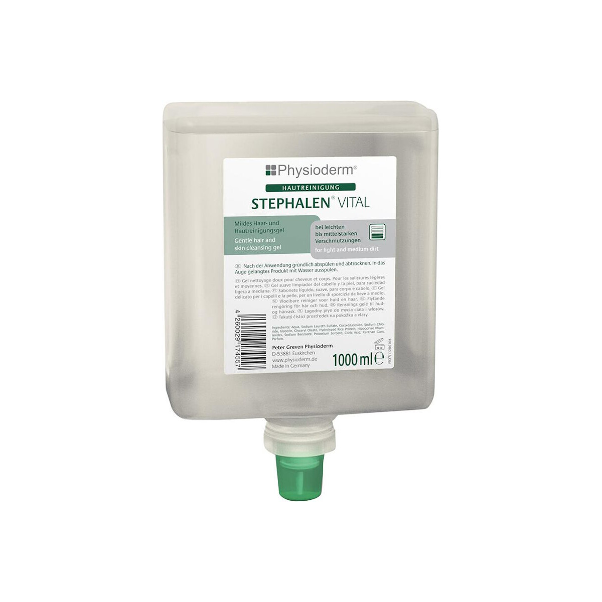 QQ Physioderm® Handreinigungsgel STEPHALEN® VITAL, 1