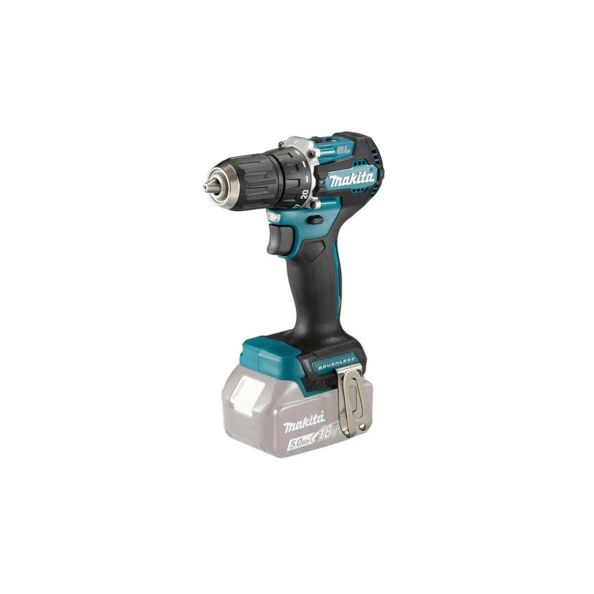 Makita DDF486ZJ Akku-Bohrschrauber, 18V, 141Nm max., BL-Moto
