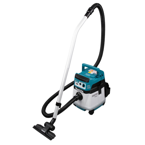 Makita DVC157LZX3 Akkustaubsauger 2x18V, Trockensauger, Behältervolumen15 L, BL- Motor, Staubklasse L, AWS (selbstreinigendem Filtersystem), Sologerät