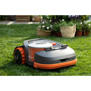 Segway Exclusiv-Partner NAVIMOW H500E Modell 2024 Mähroboter, ohne Begrenzungskabel, elektrische Schnitthöhenverstellung, Regensensor, Steigfähigkeit 45%, bis zu 500m²