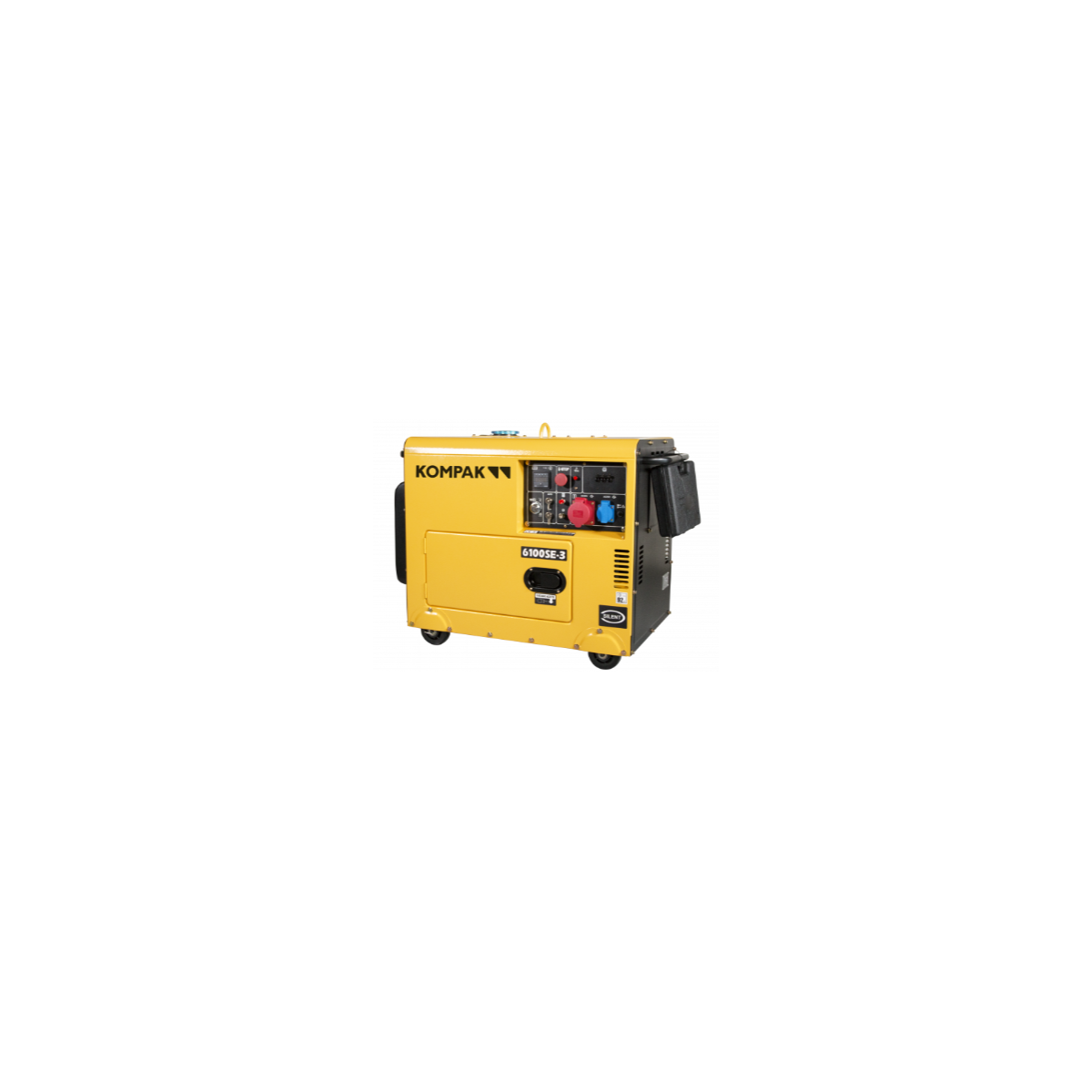 KOMPAK Silent Diesel 5500W DK6100SE-3 Stromaggregat, mit...