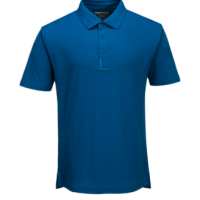 ABV Portwest T720 WX3 Poloshirt, Größe M, Farbe PBR Persischblau