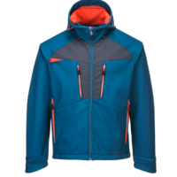ABV Portwest DX474 DX4 Softshell Jacke (3L) Größe L, Farbe metro Blau,92% Polyester, 8% Elastan Ripstop laminiert auf 100% Polyester Micro Fleece