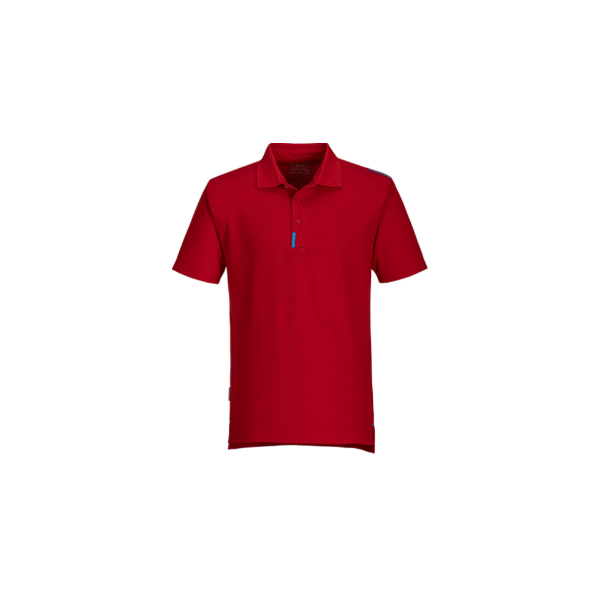 QQ Portwest T720 WX3 Poloshirt Größe XXL, Farbe tiefrot, 65% Polyester, 35% Baumwolle 210g