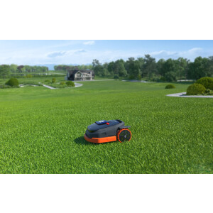 Segway Exklusiv-Partner NAVIMOW X390E Modell 2025 Mähroboter, ohne Begrenzungskabel, elektrische Schnitthöhenverstellung, Regensensor, Diebstahlschutz, Steigfähigkeit 45%, bis zu 10.000m²