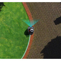 Segway AKTION Exklusiv-Partner NAVIMOW i108E Mähroboter inkl. VisionFence-Sensor, ohne Begrenzungskabel, manuelle Schnitthöhenverstellung, Steigfähigkeit 30%, bis zu 800m² VORRÄTIG