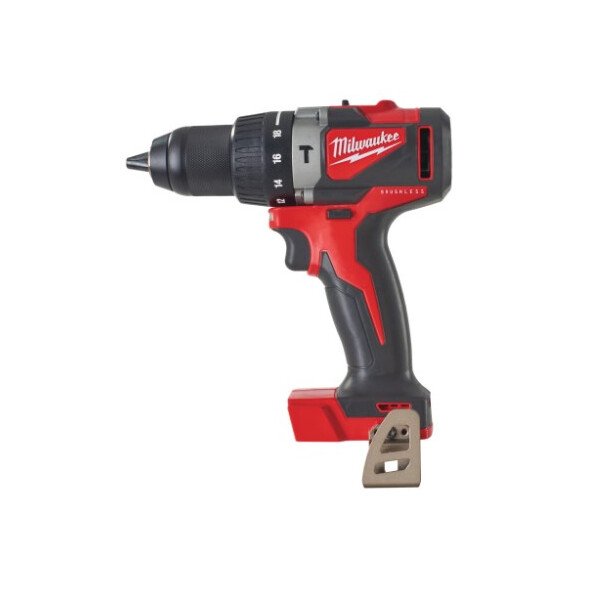 MILWAUKEE M18BLPD2-0X Akku-Schlagbohrschrauber 18V, 82Nm, 13mm Metallfutter, BL-Motor, Sologerät im Transportkoffer