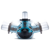 Makita ML010G LED-Flächenbeleuchtung 18V / 40 V XGT / 230V, 550lx, 5500lm, 3 Helligkeitsstufen, ohne Akku