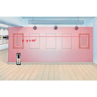 Laserliner Entfernungsmesser DistanceCheck 25, Messbereich innen 0,05 bis 25m, rote Lasertechnologie, Flächen- und Volumenfunktion, inkl.Batterien