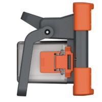 unicraft LBS 5000 DC  LED-Baustrahler, 45W, IP54, 4 Leutstufen, Gehäuse aus schlagfestem Kunststoff IK08,  mit 18 V Akkuadapter Makita/Milwaukee/Bosch/Metabo