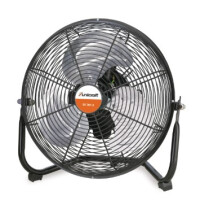 unicraft BV 301-3 Bodenventilator, 50W, 230V, IP20, 3 Geschwindigkeitsstufen, 305mm Durchmesser, Luftaustrittsgeschwindigkeit 6.1m/s, einstellbarer Lüfterwinkel, Vollgummifüße