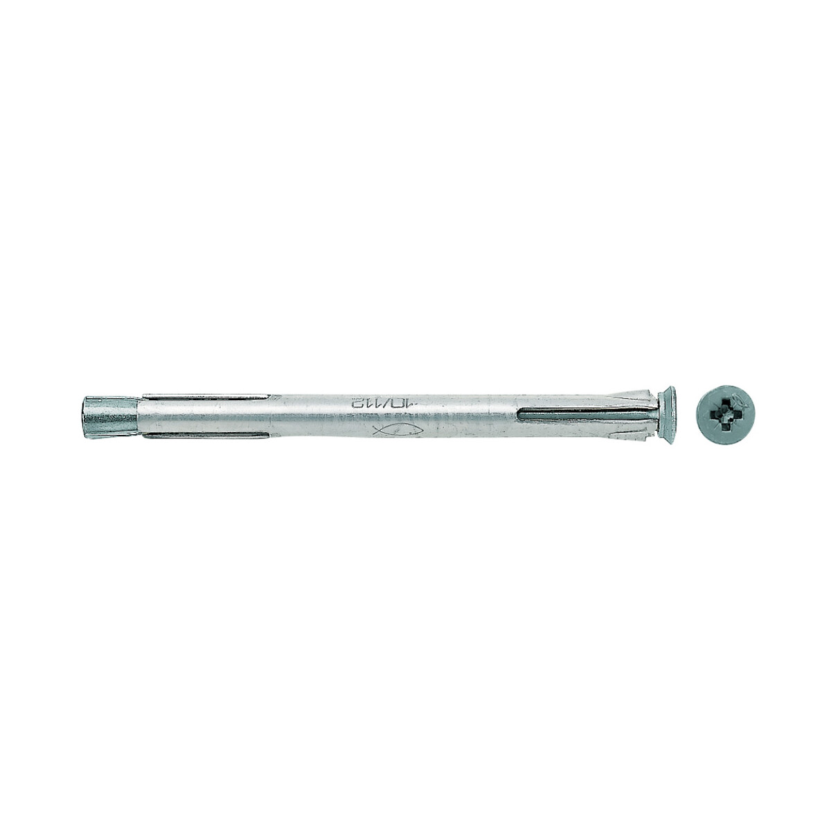 QQ Fischer Metallrahmendübel F 10 M 152, verzinkte Senk