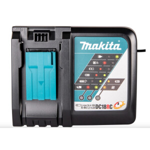 Makita DC18RC Schnellladegerät 14,4V/18V LXT Li-Ion, 9A Ladestrom