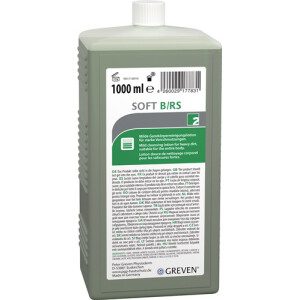 QQ Hautreinigungslotion GREVEN® SOFT B/RS 1l mittlere b.starke Verschmutz.Flasche