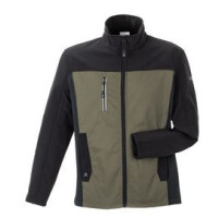 ABV PLANAM Norit Herren Hybridjacke, Farbe: oliv/schwarz, Größe: 50, leichte Arbeitsjacke mit Stretcheinsätzen, 65 % Polyester, 35 % Baumwolle ca. 245 g/m²